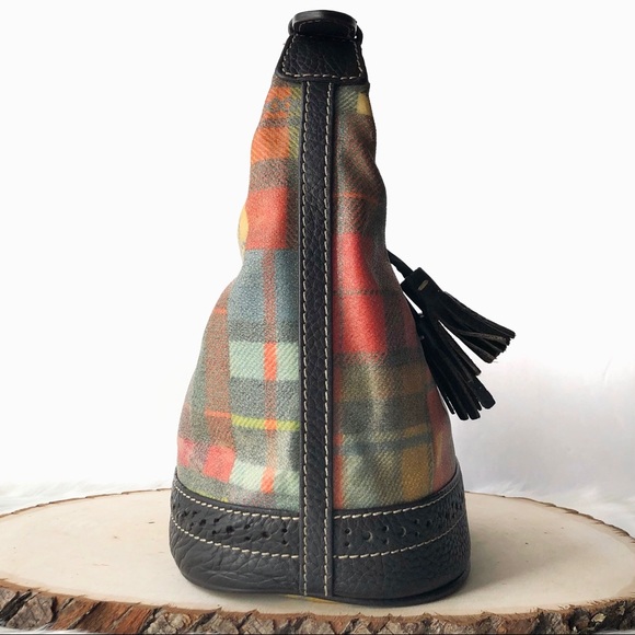 Dooney & Bourke | Ladybug Madras Bucket Bag - Picture 4 of 10